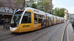 Freiburg im Breisgau - Straßenbahn CAF Urbos 307 - Aufgenommen am 01.09.2018