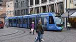 Freiburg im Breisgau - Straßenbahn CAF Urbos 306 - Aufgenommen am 01.09.2018