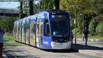 Freiburg im Breisgau - Straßenbahn CAF Urbos 304 - Aufgenommen am 09.09.2018