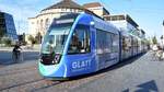 Freiburg im Breisgau - Straßenbahn CAF Urbos 306 - Aufgenommen am 15.09.2018