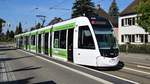 Freiburg im Breisgau - Straßenbahn CAF Urbos 312 - Aufgenommen am 15.09.2018