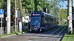 Freiburg im Breisgau - Straßenbahn CAF Urbos 301 - Aufgenommen am 15.09.2018