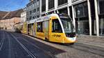 Freiburg im Breisgau - Straßenbahn CAF Urbos 307 - Aufgenommen am 16.09.2018