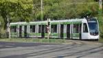 Freiburg im Breisgau - Straßenbahn CAF Urbos 312 - Aufgenommen am 20.09.2018