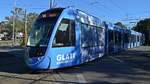 Freiburg im Breisgau - Straßenbahn CAF Urbos 306 - Aufgenommen am 27.09.2018