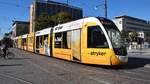 Freiburg im Breisgau - Straßenbahn CAF Urbos 307 - Aufgenommen am 27.09.2018 