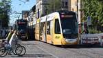 Freiburg im Breisgau - Straßenbahn CAF Urbos 307 - Aufgenommen am 27.09.2018 