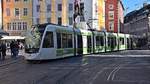 Freiburg im Breisgau - Straßenbahn CAF Urbos 312 - Aufgenommen am 27.09.2018 