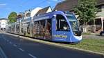 Freiburg im Breisgau - Straßenbahn CAF Urbos 305 - Aufgenommen am 28.09.2018 