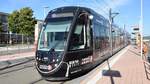 Freiburg im Breisgau - Straßenbahn CAF Urbos 301 - Aufgenommen am 12.10.2018 