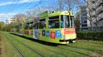 Freiburg im Breisgau - Straßenbahn Düwag 224 - Aufgenommen am 12.10.2018 