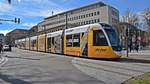 Freiburg im Breisgau - Straßenbahn CAF Urbos 307 - Aufgenommen am 16.03.2019