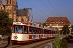 Freiburg 203, Stadtbahnbrücke, 27.08.1991.