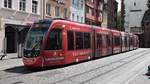 Straßenbahn CAF Urbos Nr. 301 - Aufnahme am 21.07.2019