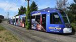 Straßenbahn CAF Urbos Nr. 305 - Aufnahme am 21.07.2019