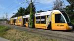 Straßenbahn CAF Urbos Nr. 307 - Aufnahme am 21.07.2019