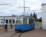 TWSB 39 als Sonderfahrt aus Gotha-Boxberg, am 15.09.2018 beim Waldbahnfest auf dem Betriebshof in Gotha.