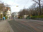 Die Haltestelle Merseburg Zentrum am 26.11.2021.