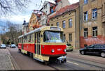 Zufallsfang beim Osterspaziergang: Tatra T4D, Wagen 1067, wird auf der Seebener Straße ins nur noch weniger Meter entfernte Hallesche Straßenbahnmuseum überführt. Am nächsten Tag war dort Saisoneröffnung.

🧰 Hallesche Straßenbahnfreunde e.V.
🕓 29.3.2024 | 14:22 Uhr