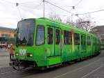 2 Wagen des Typs TW 6000 als Linie 10 Ahlem am 22.03.14 vor dem Hauptbahnhof