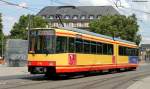 Tw 516 als Fahrschule am Karlsruher HBf 25.7.11