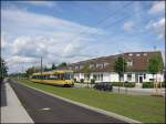 Am Wochenende 27./28.05.2006 wurde in Karlsruhe die neue Straenbahnstrecke durch die Nordstadt nach Neureut-Heide erffnet, die sogenannte Nordstadtbahn.