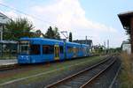 KVG Bombardier Flexity Classic Wagen 671 am 25.08.19 in Baunatal