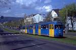 Kassel 355 + 569, Wilhelmshöher Allee, 30.04.2001.