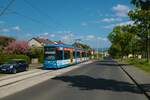 KVG Bombardier Flexity Classic Wagen 663 am 14.05.22 in Kassel