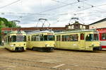 Veranstaltung  140 Jahre KVB  im Straßenbahnmuseum Thielenbruch am 30.06.2017.