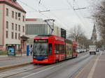 Dieser Triebwagen 1126 - NGT8 fährt am 10.