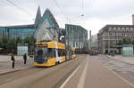 Leipzig LVB SL 12 (DWA NGT8 (LVB-Typ 36) 1143) Augustusplatz am 25.