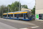 Leipzig LVB SL 9 (DWA NGT8 (LVB-Typ 36) 1113) Endstelle S-Bf Connewitz am 25.