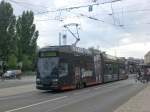 Leipzig: Straenbahnlinie 10 nach Lnig am Hauptbahnhof.(25.8.2010)