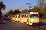 Magdeburg 1093 + 1077 + 2039, Gareis Straße, 08.10.1991.
