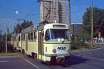 Magdeburg 1163 + 1165, Breiter Weg, 01.08.2000.