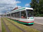 NGT8D Wagen 1316 der MVB als Linie 10 Barleber See am Domplatz (22.06.13)