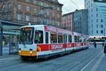 MVG Düwag M8C 272 auf der Linie 50 am 19.01.18 in Mainz Hbf 