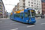 MVG Adtranz GT6M-ZR Wagen 209 am 19.01.18 in Mainz Hbf 