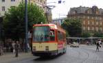 MVG 273 als STR 50 von Hechtsheim Brgerhaus nach Finthen Rmerquelle, am Hauptbahnhof Mainz; 30.06.2011