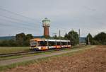 RNV Bombardier Variobahn Wagen 4162 am 29.08.20 bei Edingen