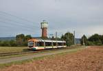 RNV Bombardier Variobahn Wagen 4126 am 29.08.20 bei Edingen