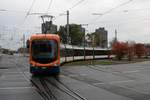 RNV Bombardier Variobahn RNV8 Wagen 5707 am 17.10.20 in Mannheim