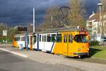 Depot5 Sonderfahrt mit dem RNV Düwag GT8 5516 am 24.03.24 in Mannheim