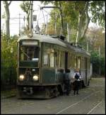 Der Salonwagen am Mannheimer Hbf.