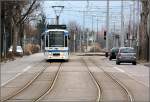 Mit Straßenbahn nach Heilelberg-Kirchheim -    Am 09.10.2006 wurde in Heidelberg die 4,4 km lange Neubaustrecke nach Kirchheim in Betrieb genommen.