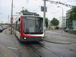 Straenbahn der OEG am 7.7.2005 auf dem Weg nach Weinheim (Bergstrae), hier in Mannheim Hbf.