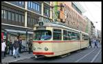 Wagen 124 im mrz 2008 am Paradeplatz. Das Fahrzeug wurde im Juni 2008 abgestellt.