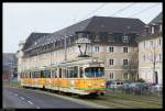 Wagen 1017 mit Beiwagen 1057 am 28.