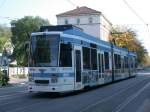 Strassenbahn 263  Montpellier  nach Eppelsheim in der Bergheimer Strasse in Heidelberg (11.10.2006)